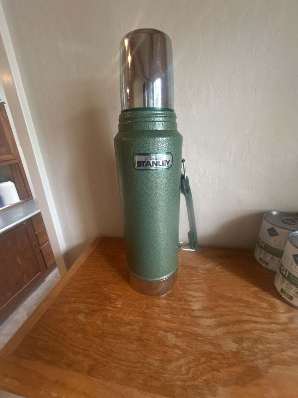 VINTAGE Stanley Aladdin Thermos A-944DH 1 Quart Green